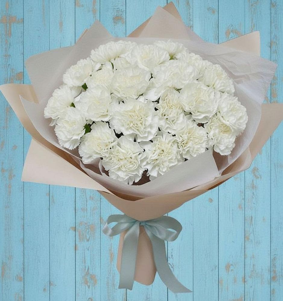 Букет цветов из: Гвоздики в Покровском Ставропольского края