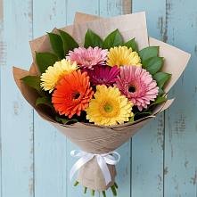 Букет цветов из:  Герберы #REPLACE_PRED# Покровском Ставропольского края
