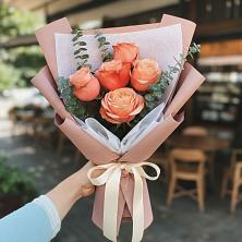 Букет цветов из:  Розы в Покровском Ставропольского края