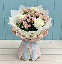 Букет цветов из:  Розы в Покровском Ставропольского края