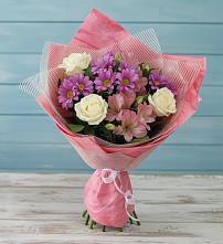 Букет цветов из:  Герберы в Покровском Ставропольского края