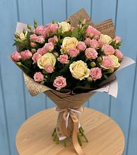 Букет цветов из:  Розы в Покровском Ставропольского края