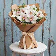 Букет цветов из:  Орхидеи и Розы в Покровском Ставропольского края